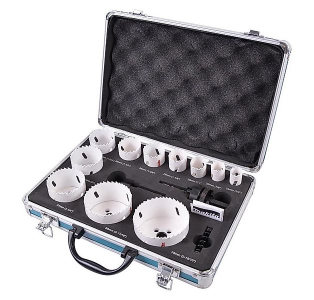 Makita Lochsäge D-47298 Lochsägen-Set 14-teilig HSS-BiM 19-75 mm, Set, Set günstig online kaufen