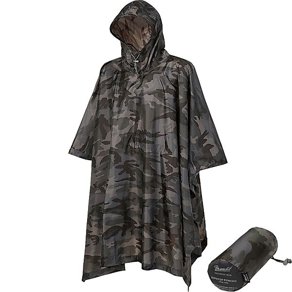 Brandit Regenponcho Bundeswehr Poncho RipStop günstig online kaufen