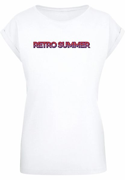 Merchcode T-Shirt "Merchcode Damen Ladies Summer - Retro T-Shirt" 1 Stk. tl günstig online kaufen