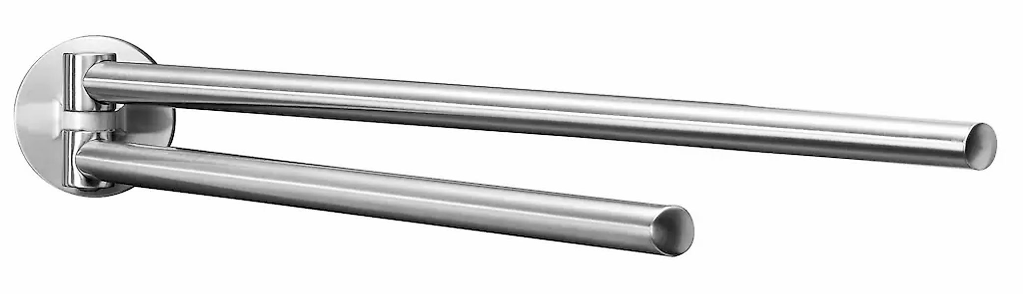 FACKELMANN Handtuchstange Doppel-Handtuchstange FUSION, zweiarmiger Handtuc günstig online kaufen