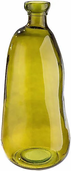 GILDE Bodenvase »Bodenvase bauchig; organisch Organical grün H. 51 cm«, (1 günstig online kaufen