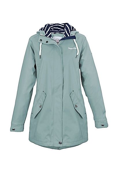 Regenliebe Regenjacke Friesennerz taillierter Regenmantel mit verstellbaren günstig online kaufen