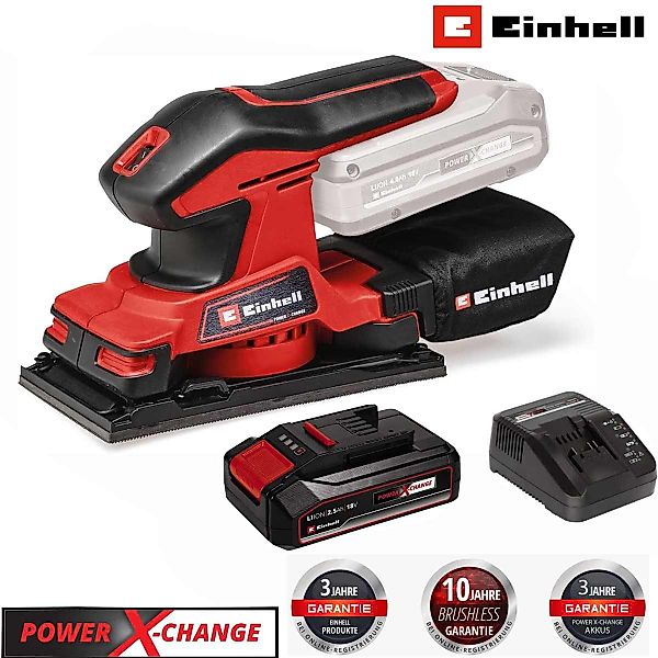 Einhell Schwingschleifer Akku-Schwingschleifer TC-OS 18/187 Li günstig online kaufen