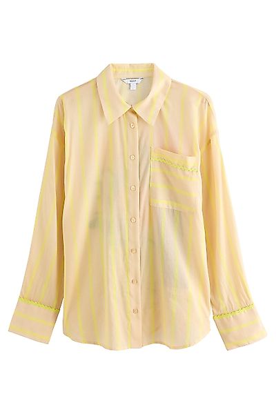Next Langarmhemd Langärmliges, leichtes Shirt aus günstig online kaufen
