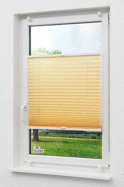LYSEL® Plissee Select Hellgelb, blickdicht, HxB günstig online kaufen
