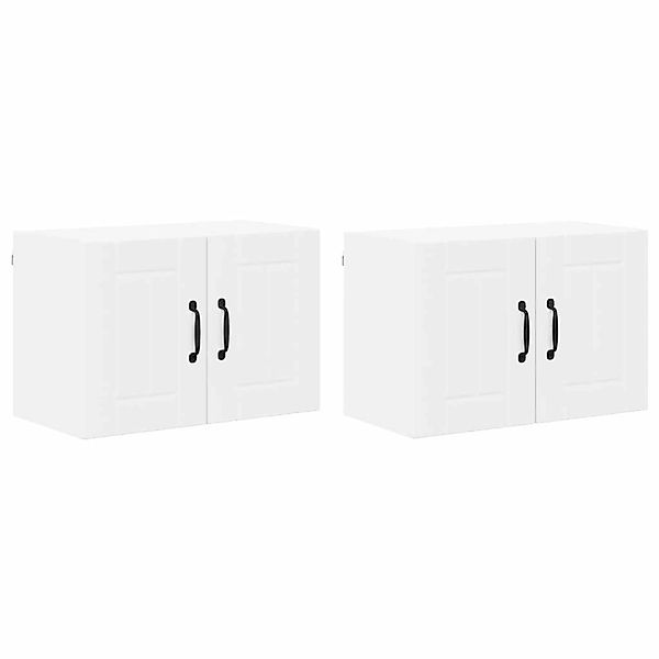vidaXL Küchenschrank 2 Stk Weiß 60 x 31 x 40 cm Holzwerkstoff 884915 günstig online kaufen