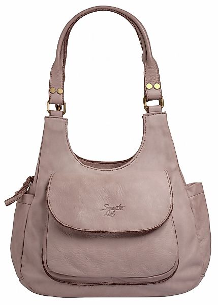 Samantha Look Umhängetasche echt Leder, Made in Italy günstig online kaufen