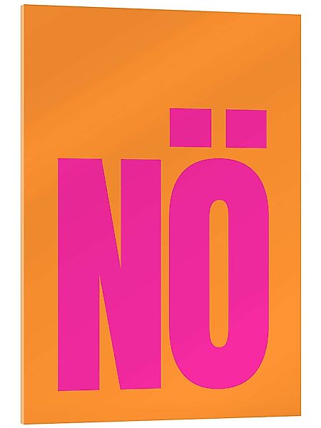 Posterlounge Poster Ohkimiko, NÖ, Orange, Jugendzimmer günstig online kaufen