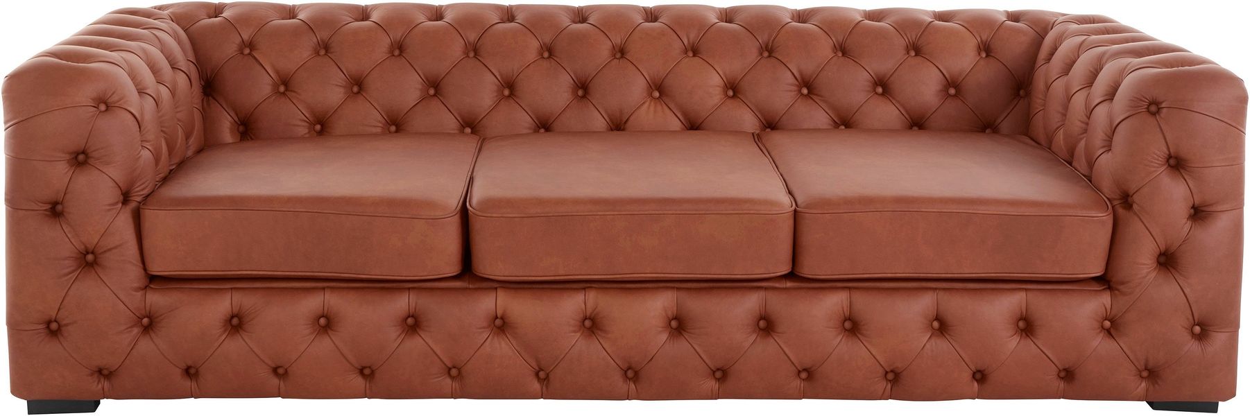 Home affaire Chesterfield-Sofa "Kalina" klassische Chesterfield-Knopfheftun günstig online kaufen