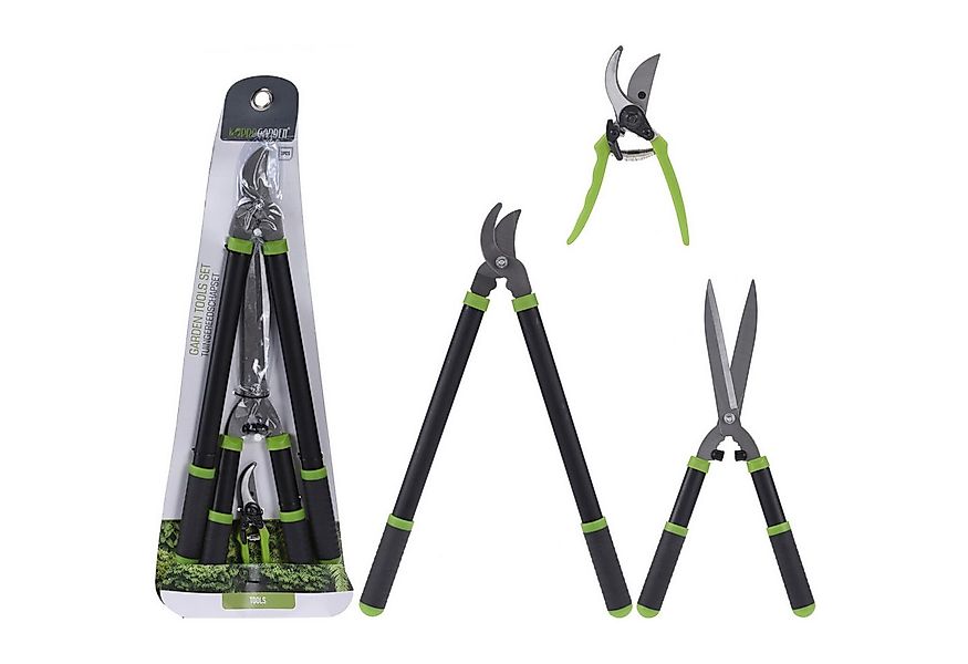 Koopman Gartenschere 3 tlg. Arbeitswerkzeug Garten Set Bäume Pflanzen, (Set günstig online kaufen