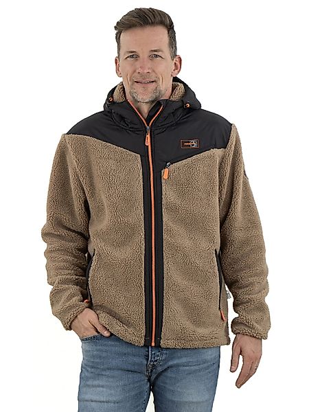 FirstB Fleecejacke Herren Sherpafleece Jacke Arnfried günstig online kaufen