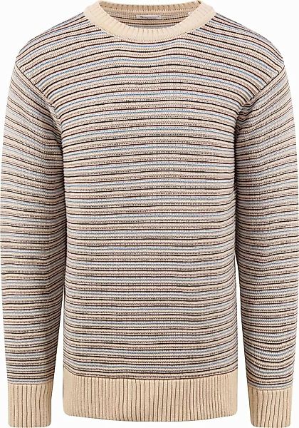 KnowledgeCotton Apparel Sweater Streifen Multicolour - Größe XL günstig online kaufen
