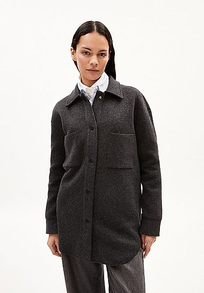 Armedangels Blouson ALMARAA Strickjacke aus Bio-Woll Mix Loose Fit günstig online kaufen