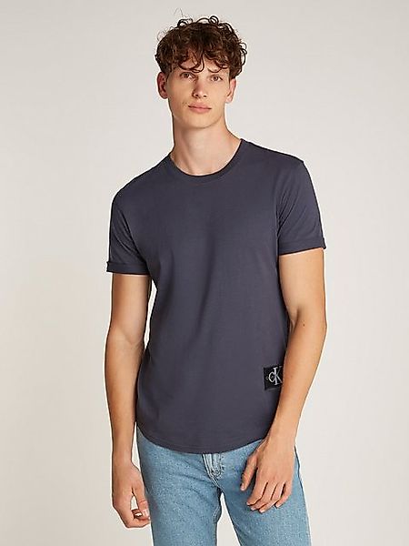 Calvin Klein Jeans T-Shirt BADGE TURN UP SLEEVE mit Logopatch günstig online kaufen
