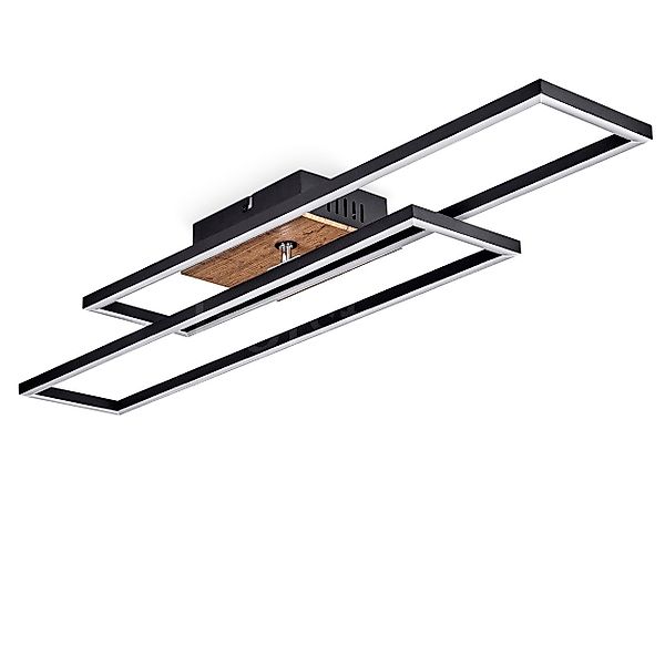 hofstein Deckenleuchte Deckenlampe aus Metall/MDF/Kunststoff in günstig online kaufen