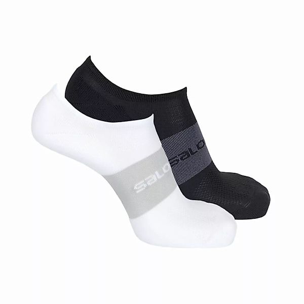 Salomon Unisex Socken - Sonic 2 Pack, Running Socks Schwarz/Weiß 45-47 EU günstig online kaufen