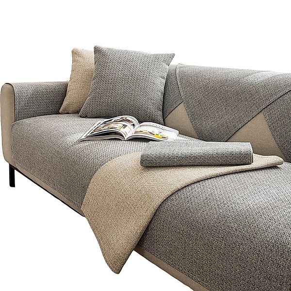 Coonoor Sofaschoner rutschfest, Vintage Design Sofaschutz, günstig online kaufen