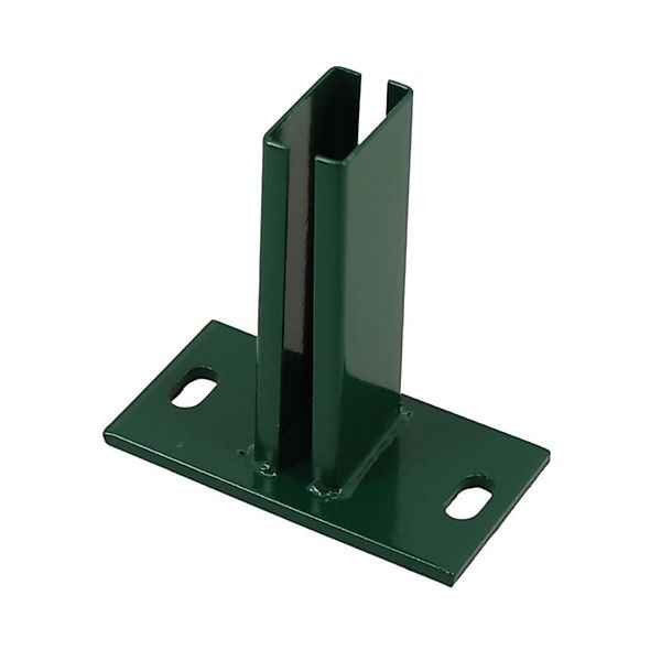 Galaflor Bodenplatte 150x80 mm für 60x40 Pfosten - Grün günstig online kaufen