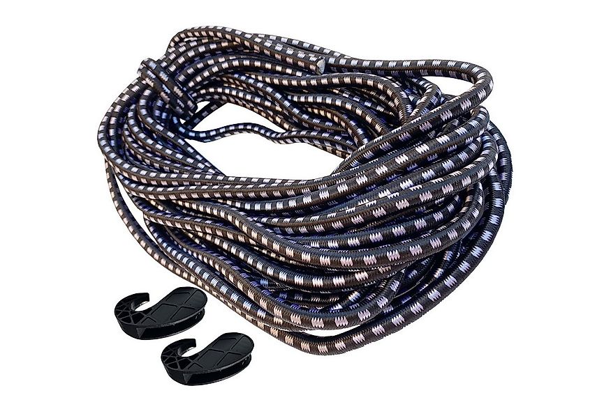 ECI Tools Expanderseil Ø 8mm Länge 10 m Schwarz mit 2 Haken Drahtseil (10 m günstig online kaufen