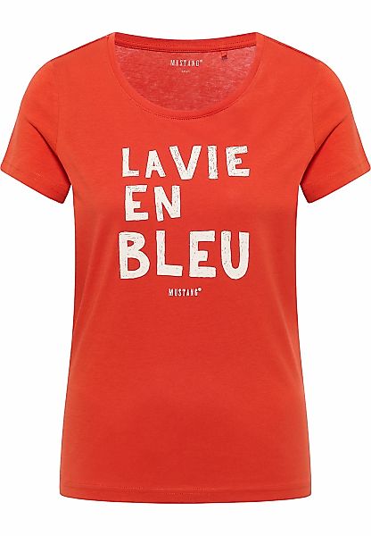 MUSTANG Kurzarmshirt "Damen Style Alma" günstig online kaufen