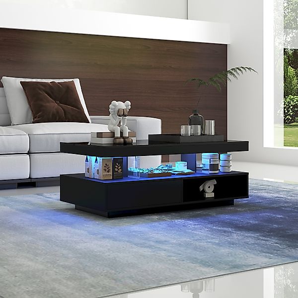 OKWISH Couchtisch Sofatisch Teetisch Kaffeetisch Beistelltisch günstig online kaufen