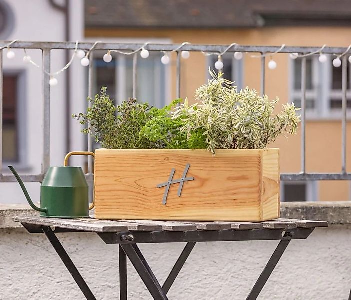 Urban Hochbeet Hochbeet "Kräuterbeet Küche Fensterbank Pflanzkasten Topf" günstig online kaufen