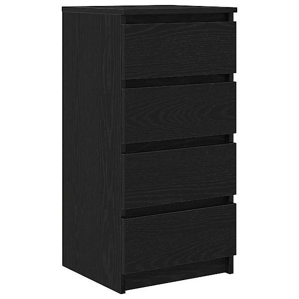 vidaXL Sideboard Sideboard Schwarz Eichen-Optik 37,5x35x76 günstig online kaufen