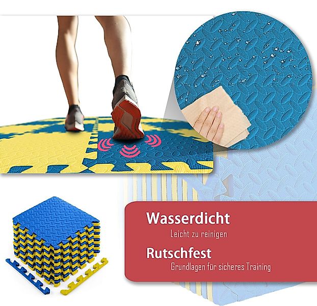 Fitgenics Bodenschutzmatte 20er Set Fitness Puzzlematten günstig online kaufen