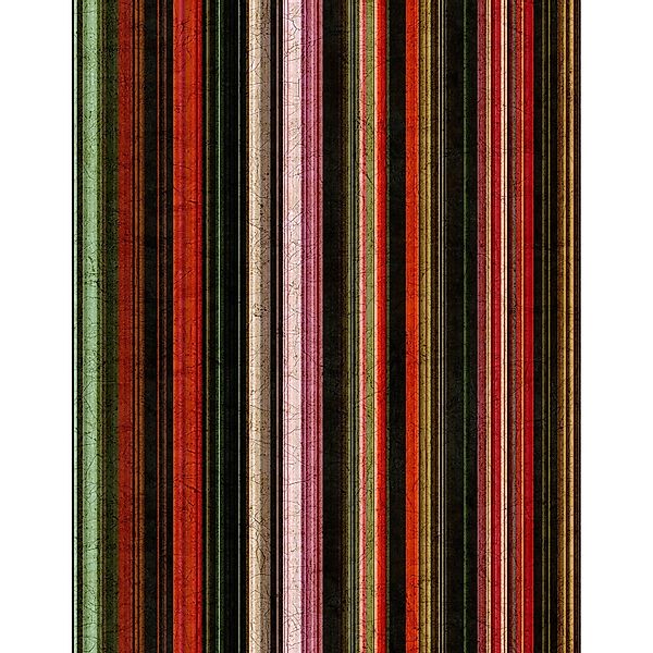 Marburg Fototapete Streifen Modern Schwarz-Rot FSC® günstig online kaufen