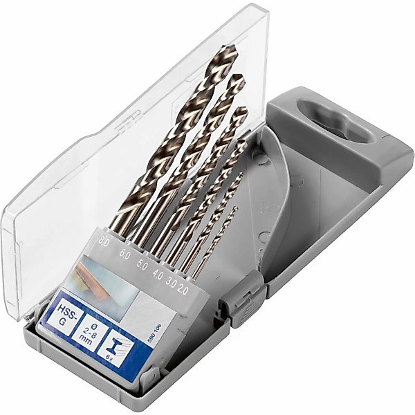 LUX-TOOLS HSS-G Bohrer-Set 6-teilig günstig online kaufen