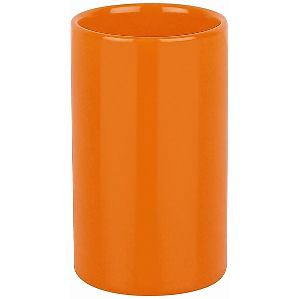 Spirella Zahnputzbecher Tube Orange günstig online kaufen