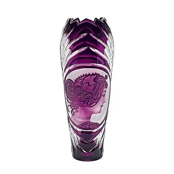 Vase handgeschliffen mit Lilie "King" (30cm) günstig online kaufen