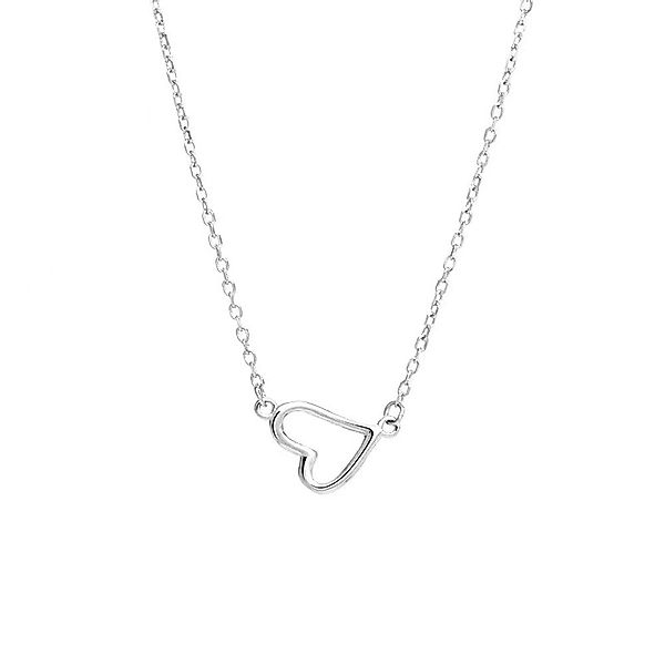 Runde Perlé Kette mit Anhänger Minimalistische günstig online kaufen