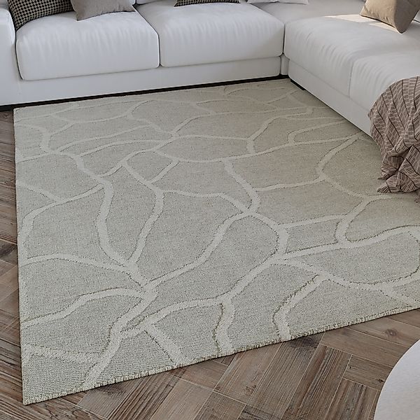 Wecon home Teppich »Hamptons TWENTYSIX«, rund, 10 mm Höhe, Kurzflor, Wohnzi günstig online kaufen