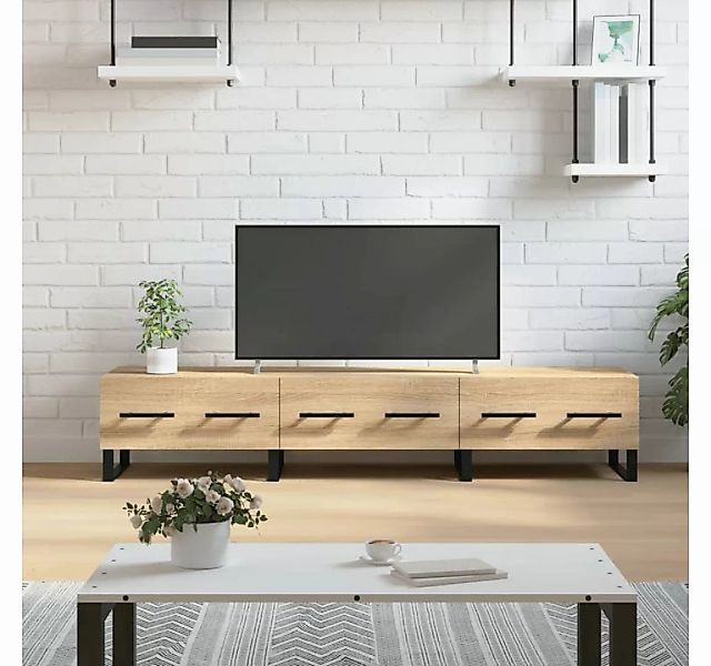 furnicato TV-Schrank Sonoma-Eiche 150x36x30 cm Holzwerkstoff günstig online kaufen