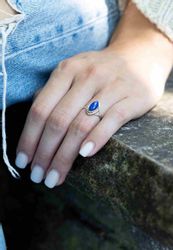 mantraroma Silberring SARALA Ellipse aus 925 günstig online kaufen