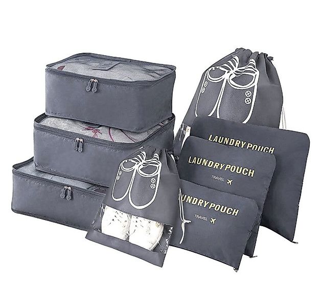 ALARA HOME Kofferorganizer Koffer Organizer, 8-in-1-Set Gepäck Organizer wa günstig online kaufen