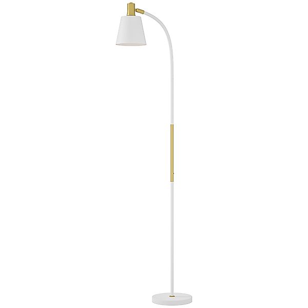 HOMCOM Stehlampe Stehleuchte für das Wohnzimmer verstellbar in der Höhe 127 günstig online kaufen