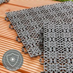 Andiamo Kunststoff-Fliesen Terrassenfliesen Terra Sol, Made günstig online kaufen