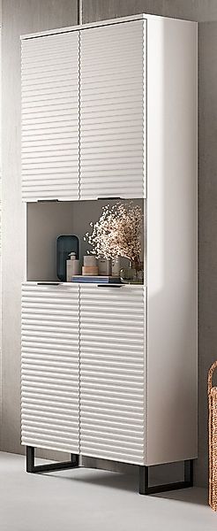 Inn.Furn Hochschrank Roove (Badschrank in weiß, 4-türig, 70 x 193 cm) Soft- günstig online kaufen