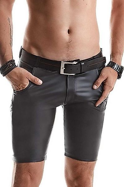 Regnes Fetish Planet Shorts Herren Shorts Vito schwarz dehnbar S (1-tlg) günstig online kaufen