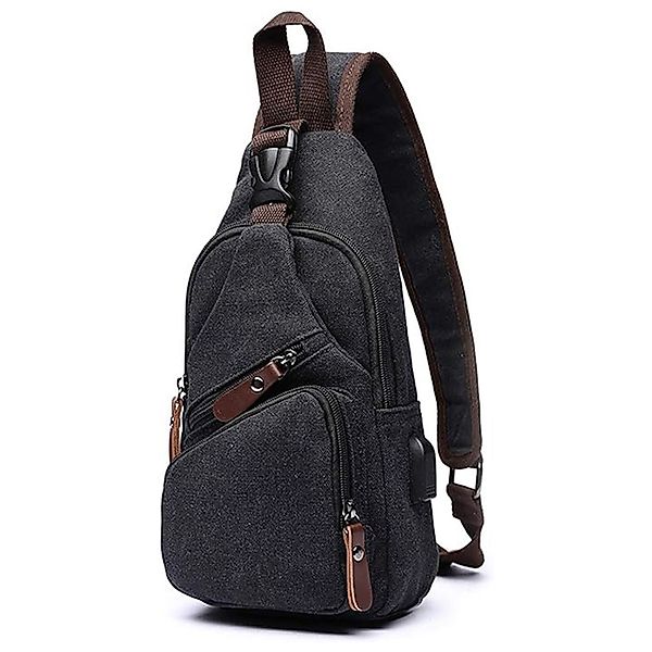 OKWISH Schultertasche Brusttasche Sling Schulter Rucksack günstig online kaufen