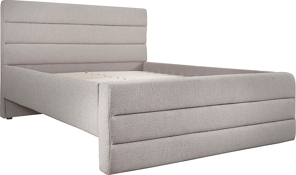 OTTO products Polsterbett "Merrit" Quernaht im Kopf- und Fußteil, in 5 Brei günstig online kaufen