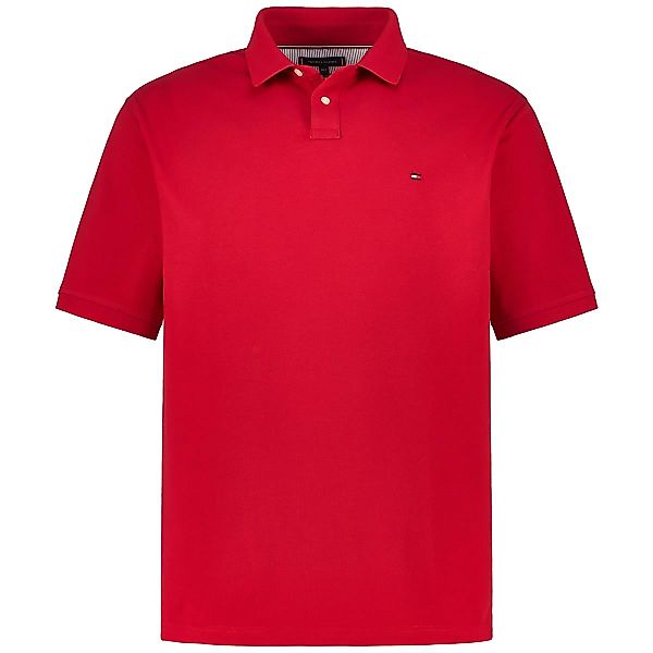 Tommy Hilfiger Poloshirt mit Stretch Farbe rot Größe: 4XL günstig online kaufen
