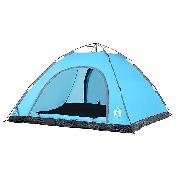 vidaXL Campingzelt 5 Personen Blau Quick Release 4004174 günstig online kaufen