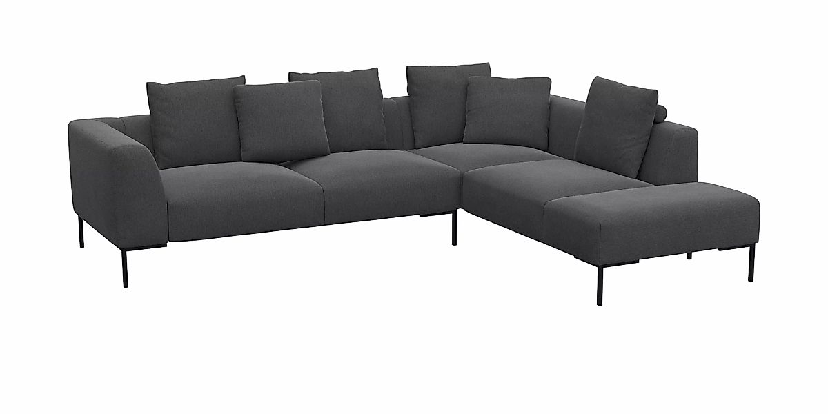 FLEXLUX Ecksofa "Sava Designsofa, bequem und komfortabel, L-Form", Taschenf günstig online kaufen