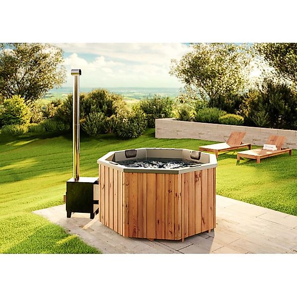 FinnTherm Whirlpool Badefass Kopenhagen "Spa Edition" günstig online kaufen