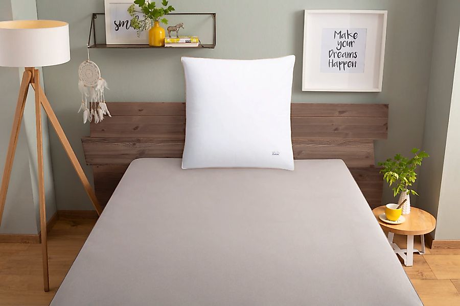 Balette Federkopfkissen "140 Jahre Balette" Füllung: 85% Federn und 15% Dau günstig online kaufen