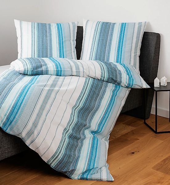 Janine Bettwäsche "TANGO20152 02 135X200,80x80" mit Reißverschluss günstig online kaufen