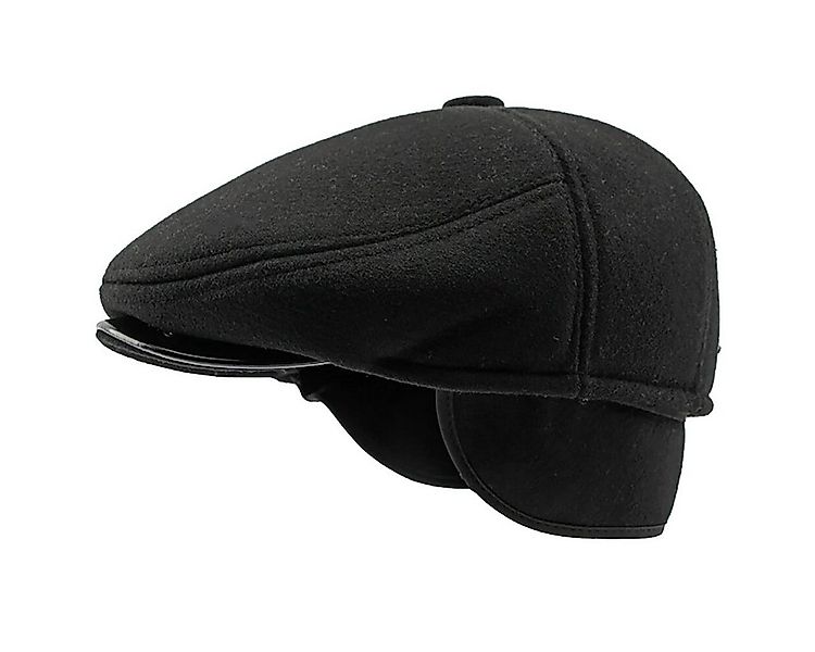 Sporty Flat Cap Winter - warme Schirmmütze mit Ohrenklappen - Herren Schieb günstig online kaufen